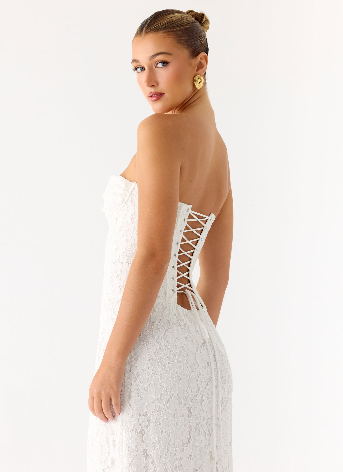 Already Know Lace Maxi Dress