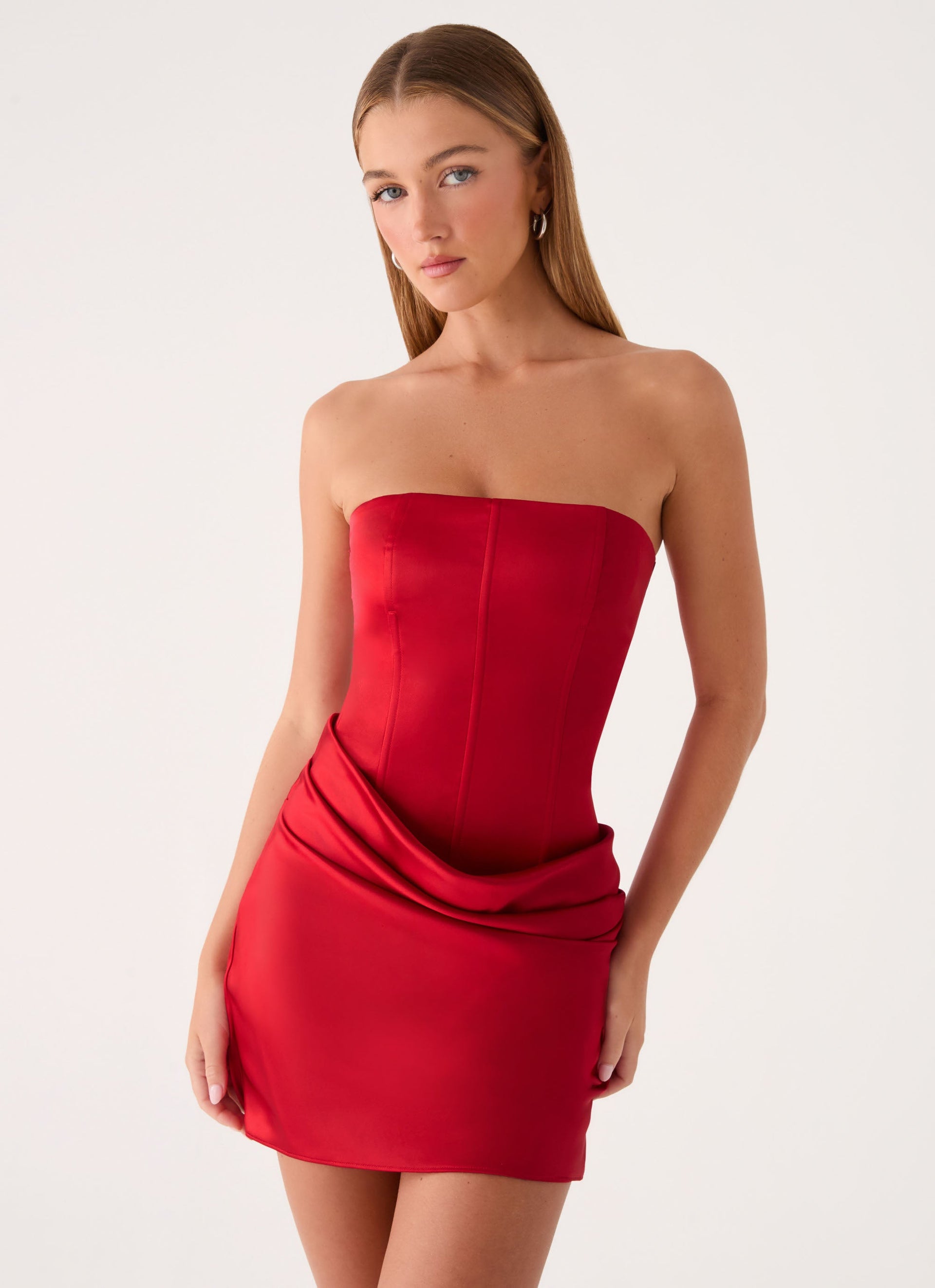 Alva Strapless Mini Dress