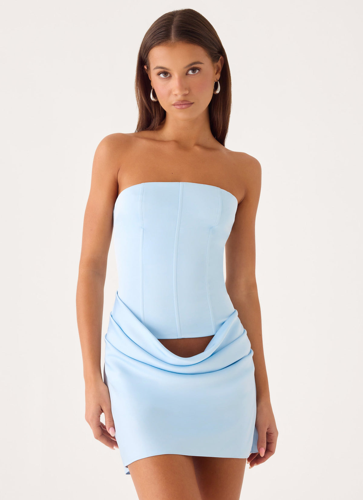 Sorority Rush Dress | Alva Strapless Mini Dress
