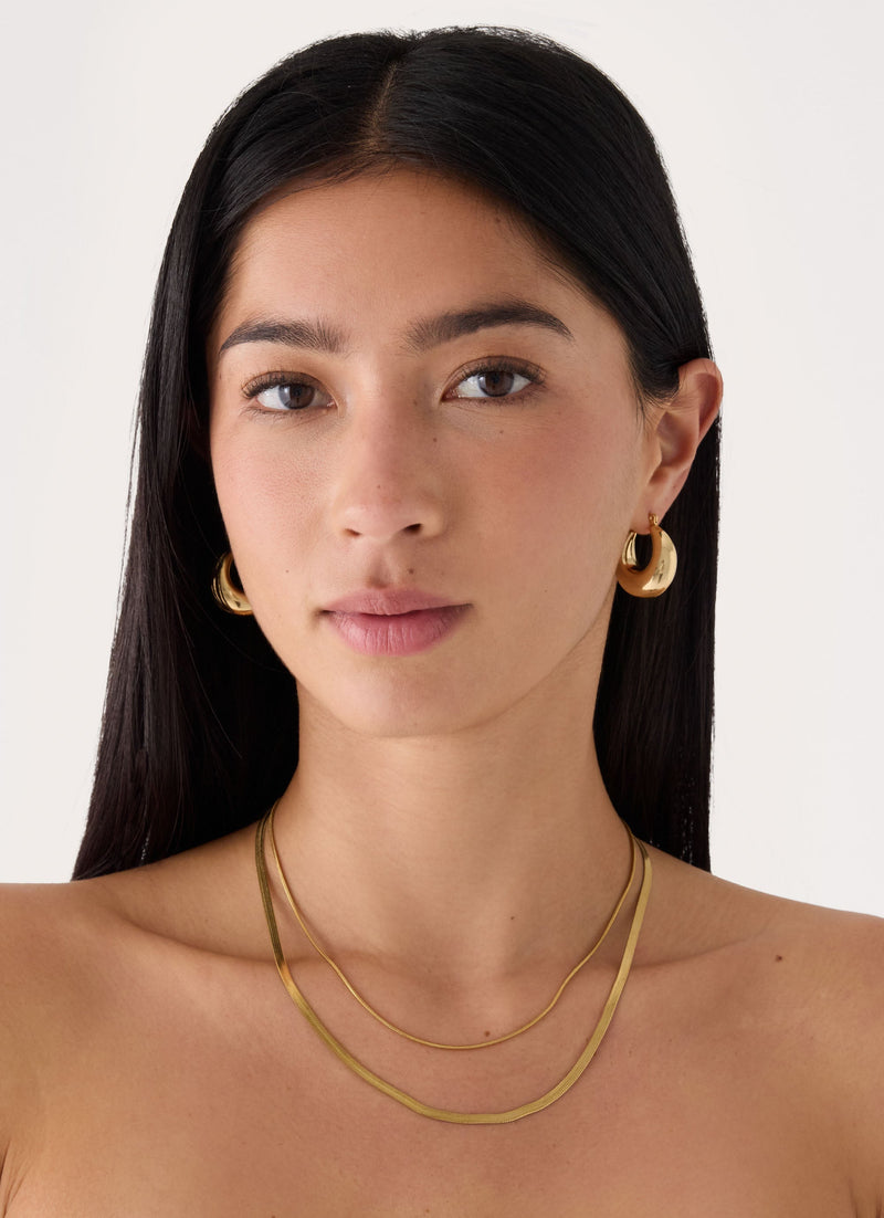 Always Near Necklace - Gold