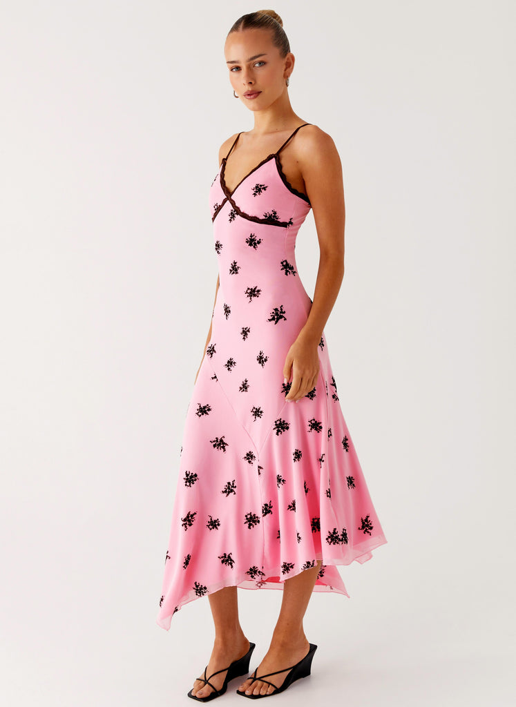 Amelia Midi Dress - Pink Pink / US 8 Amelia Midi Dress - Pink Pink / US 8
