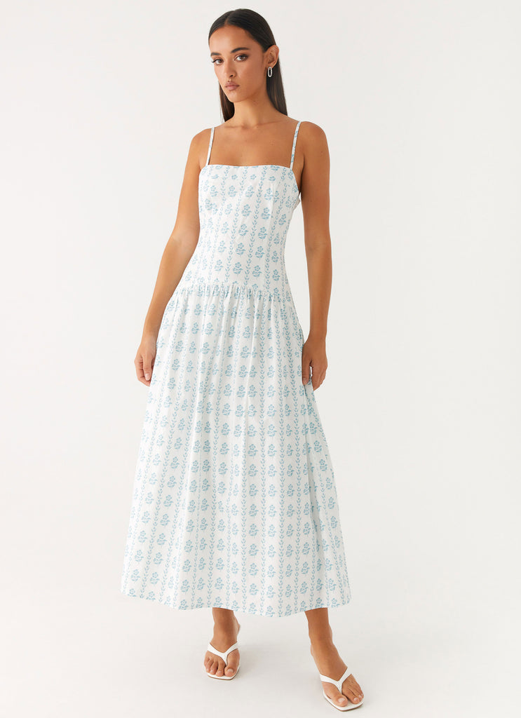 Amelie Midi Dress - Sweet Daydream Print – Peppermayo US
