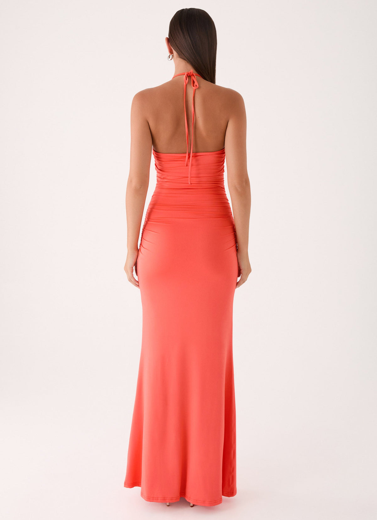 coral cocktail dress One To Remember | Square-Neck Embellished Midi where fashion meets function in the most spectacular way. Elliatt Coral Sequin Mini Dress