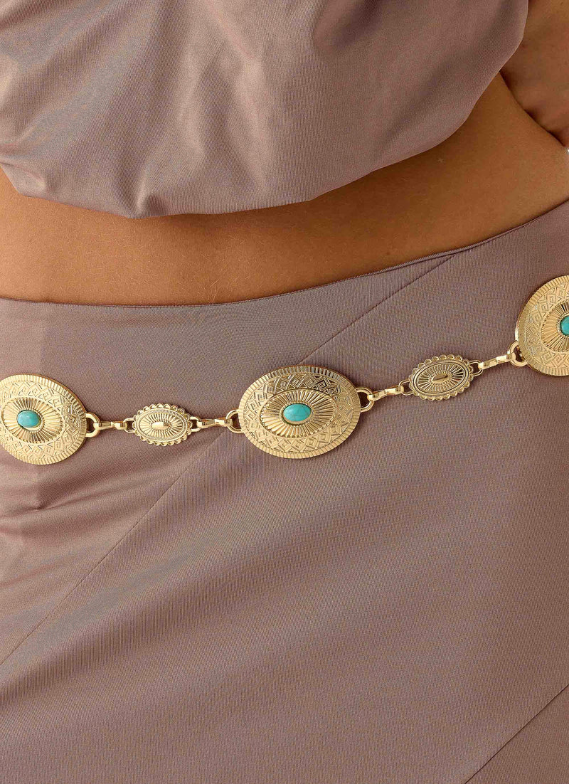 Amplify Belt - Gold