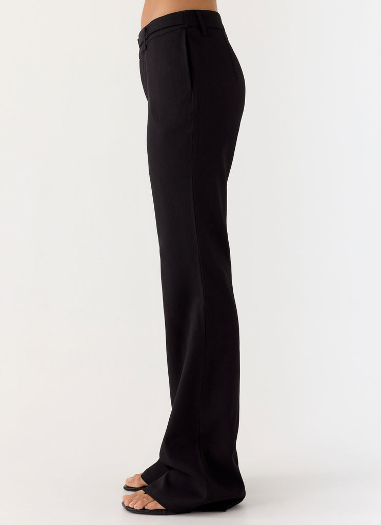 Anaiis Low Rise Pant - Black Black / US 6 Anaiis Low Rise Pant - Black Black / US 6