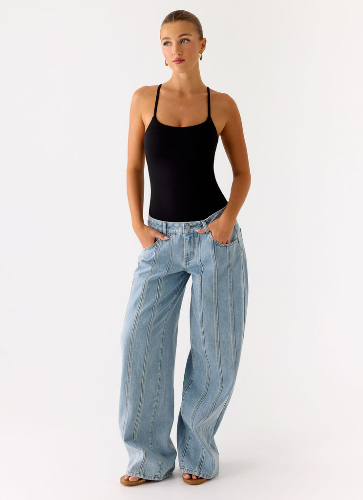 Anda Bodysuit - Black