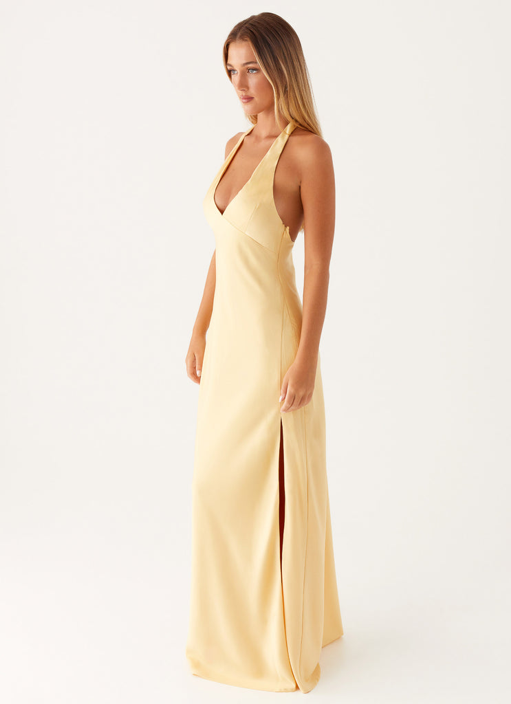 Angie Maxi Dress - Yellow