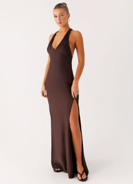 amerie maxi dress chocolate Angie Maxi Dress
