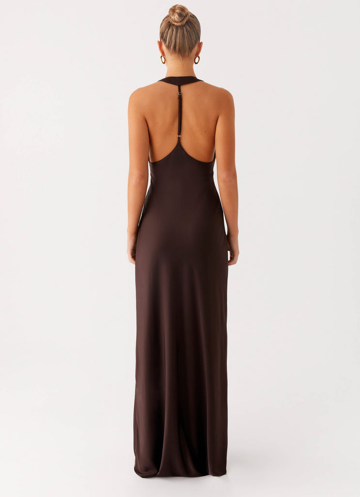 Angie Maxi Dress - Chocolate Peppermayo US Angie Maxi Dress - Chocolate Peppermayo US