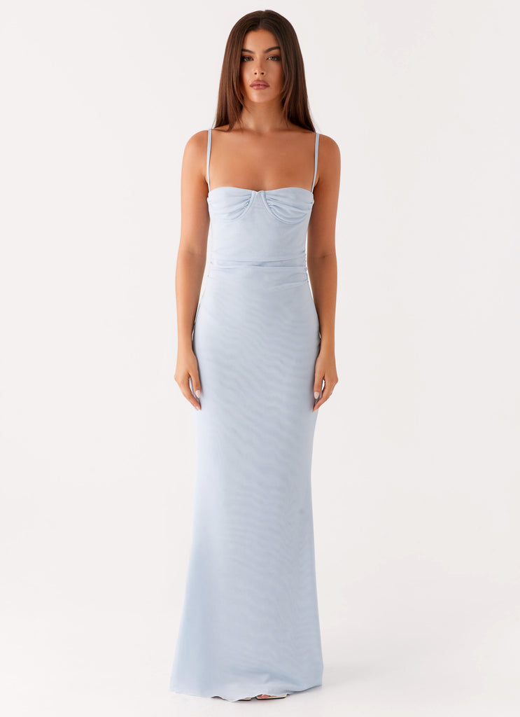 Anna Sophia Maxi Dress - Blue Peppermayo US Anna Sophia Maxi Dress - Blue Peppermayo US