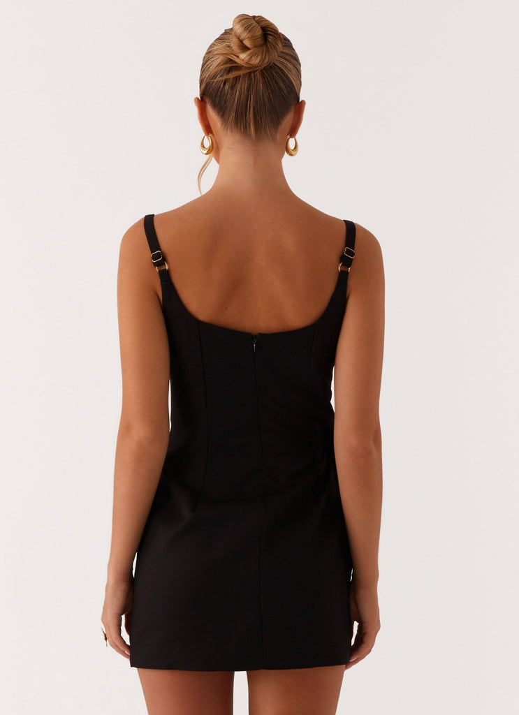 artea mini dress black Artea Mini Bodycon Dress | Black | Womens