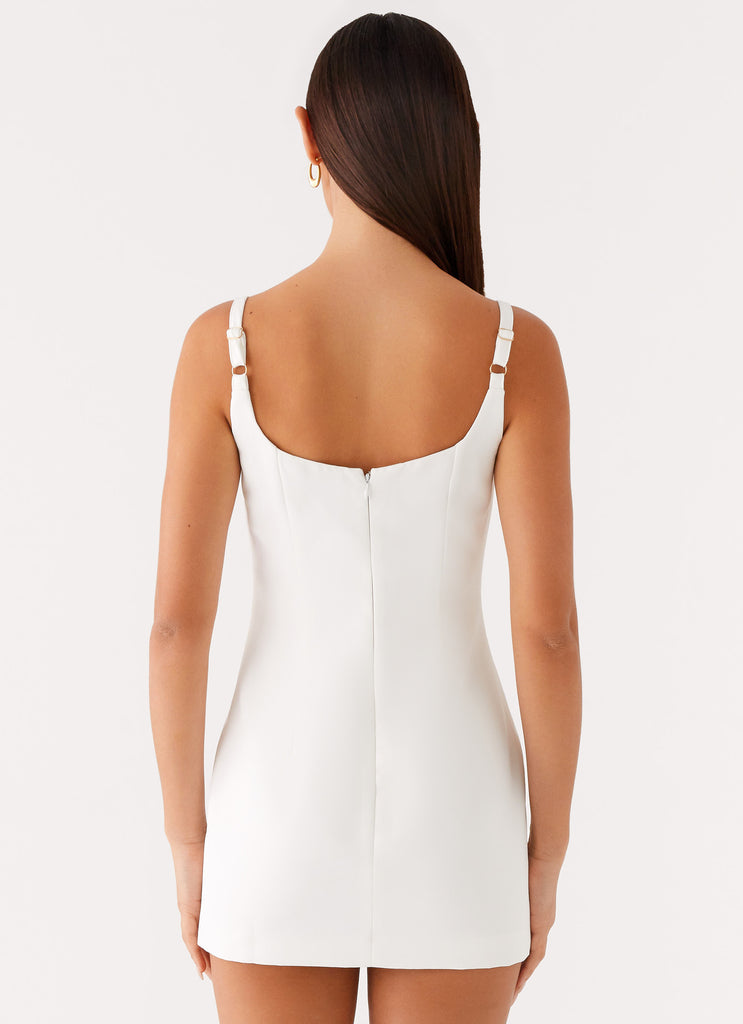 artea mini dress white Artea Mini Dress White