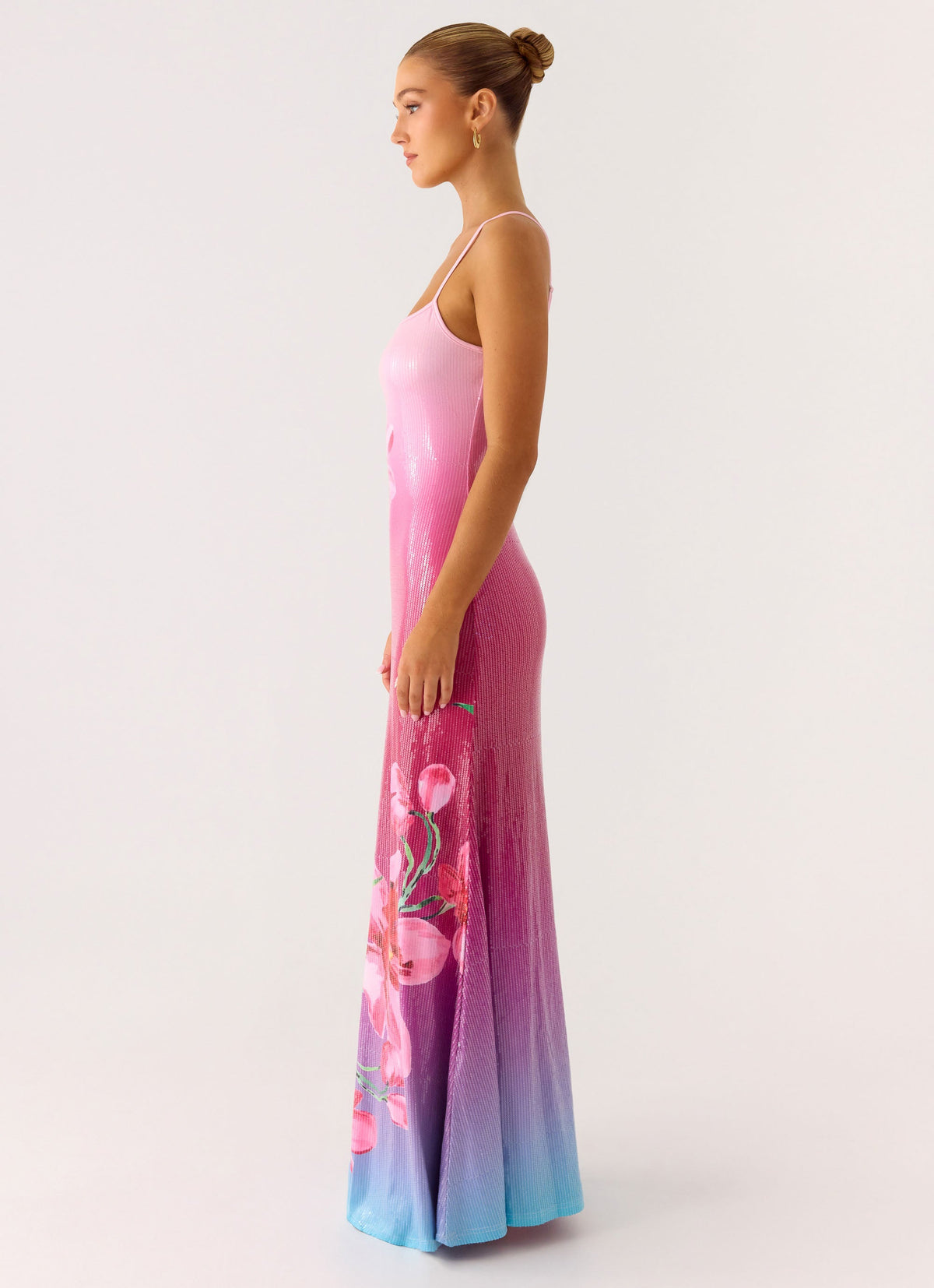 Ariaz Sequin Maxi Dress