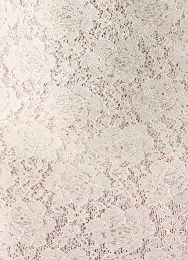 Astoria Long Sleeve Maxi Dress - Ivory