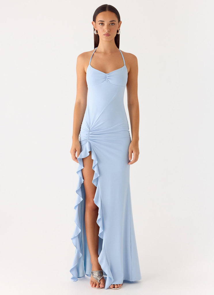 Augusta Maxi Dress - Blue