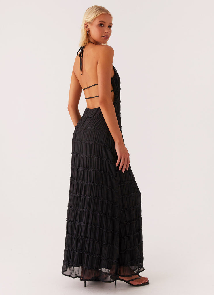 Aullie Maxi Dress - Black