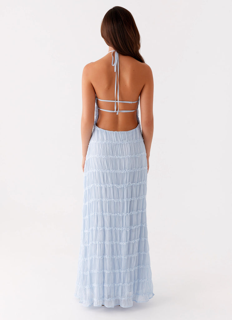 Aullie Maxi Dress - Blue