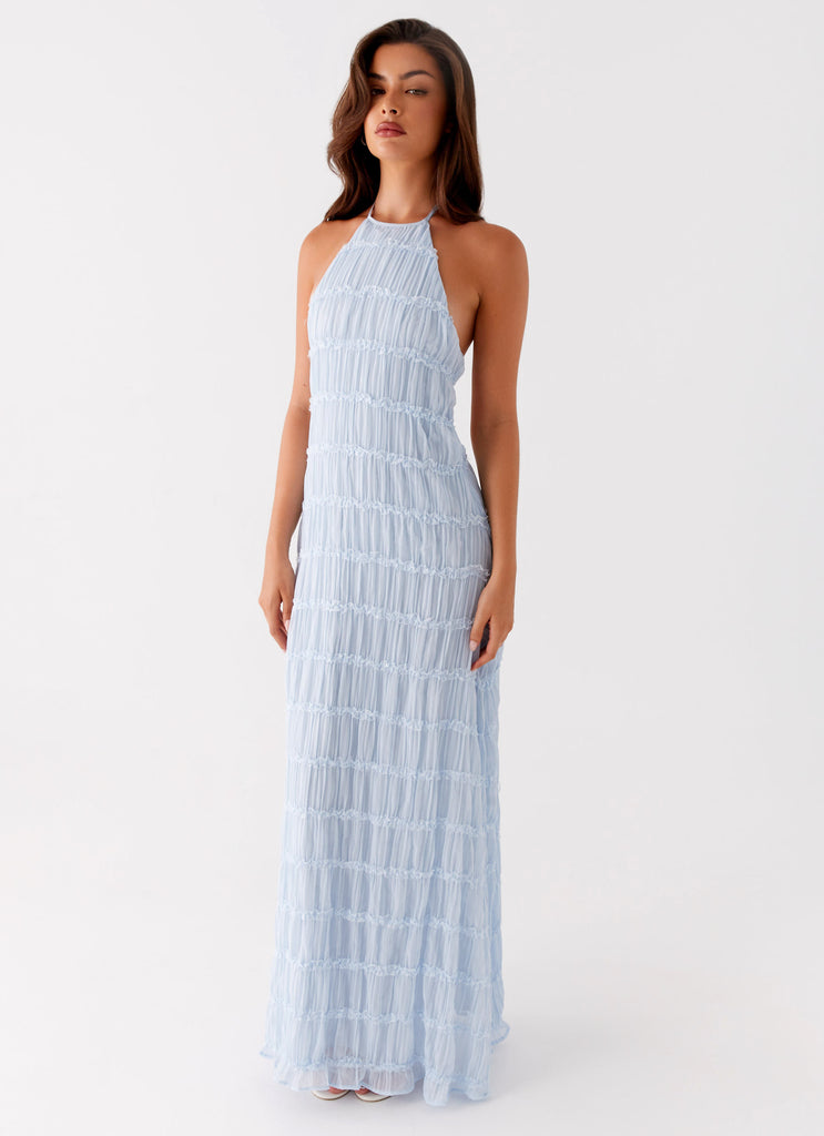 Aullie Maxi Dress - Blue