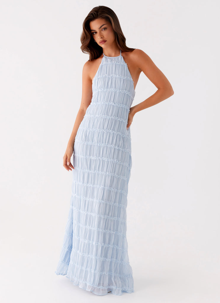 Aullie Maxi Dress - Blue