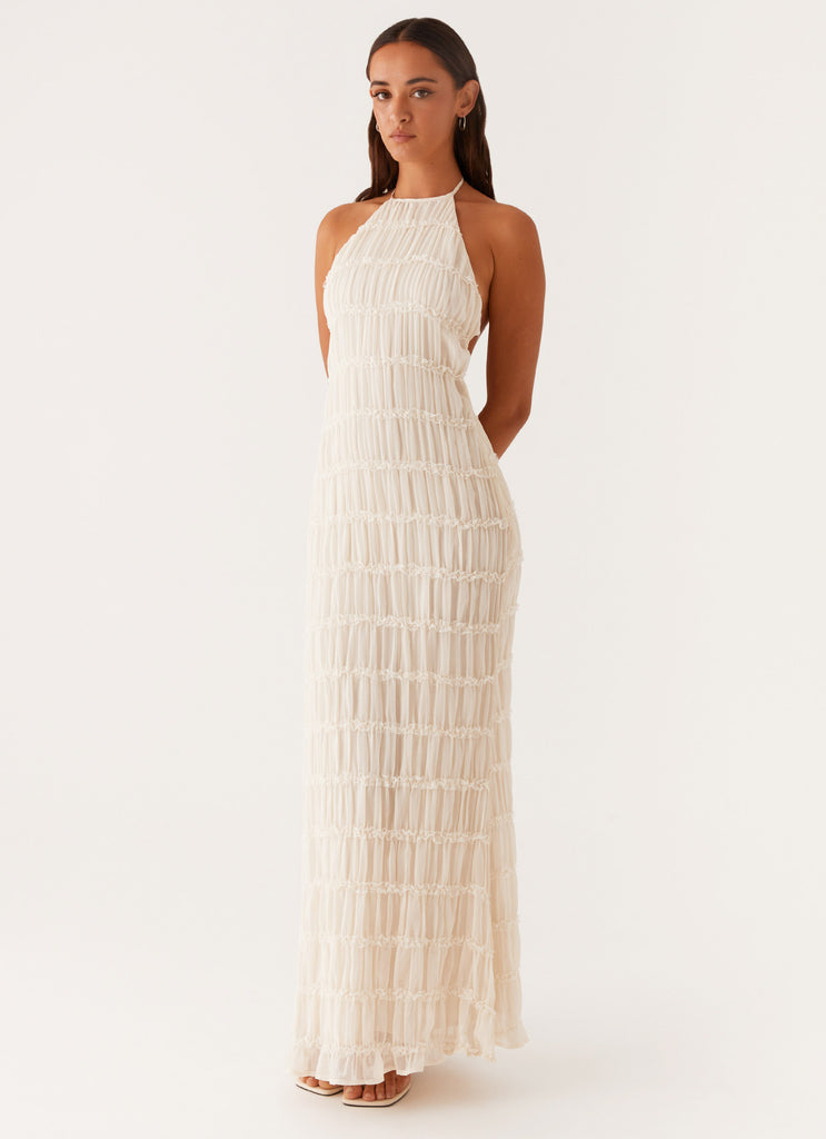 Aullie Maxi Dress - Ivory