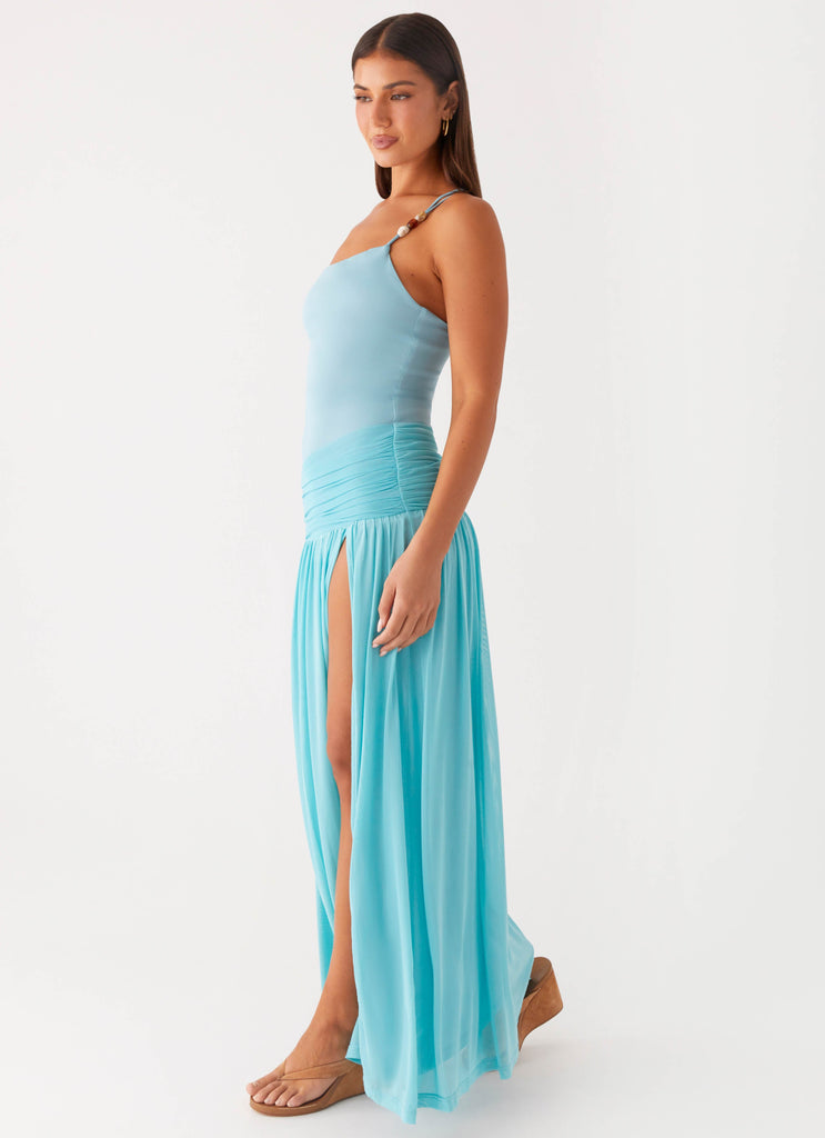 Aurelia Maxi Dress - Aqua Peppermayo US Aurelia Maxi Dress - Aqua Peppermayo US