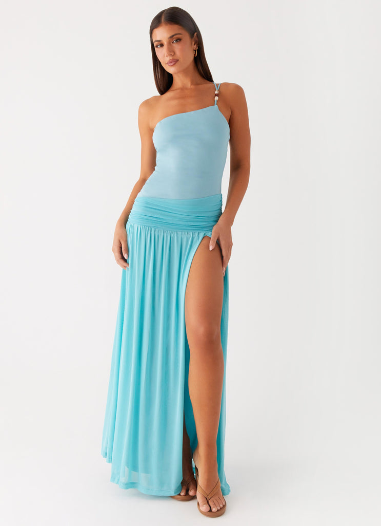 Aurelia Maxi Dress - Aqua Peppermayo US Aurelia Maxi Dress - Aqua Peppermayo US