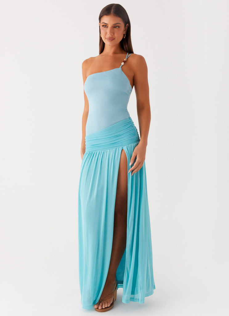 Aurelia Maxi Dress - Aqua Peppermayo US Aurelia Maxi Dress - Aqua Peppermayo US