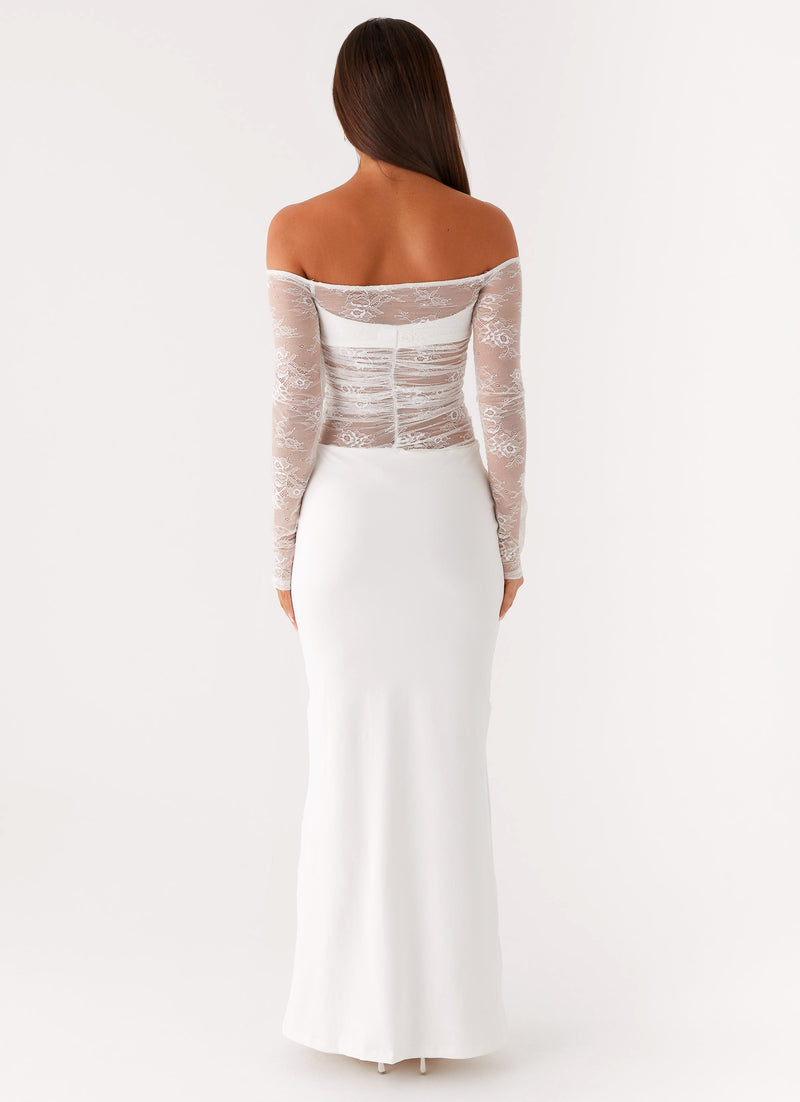 Avi Maxi Dress - White