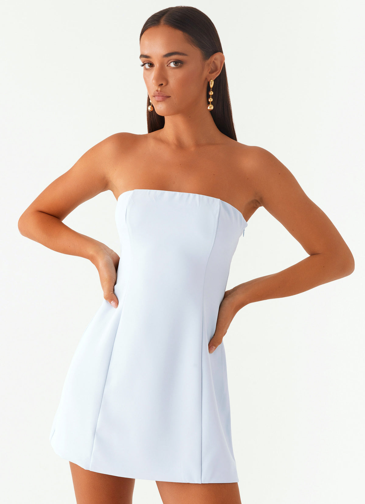 Ayanna Strapless Mini Dress