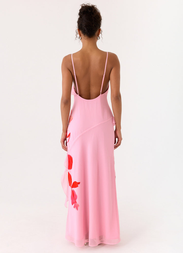 Ayesha Maxi Dress - Pink Petal
