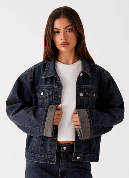 ジャケット・アウター ameri vintage 2way reversible denim coat 1970s Lee Two Tone Reversible Denim Jacket – Ametora