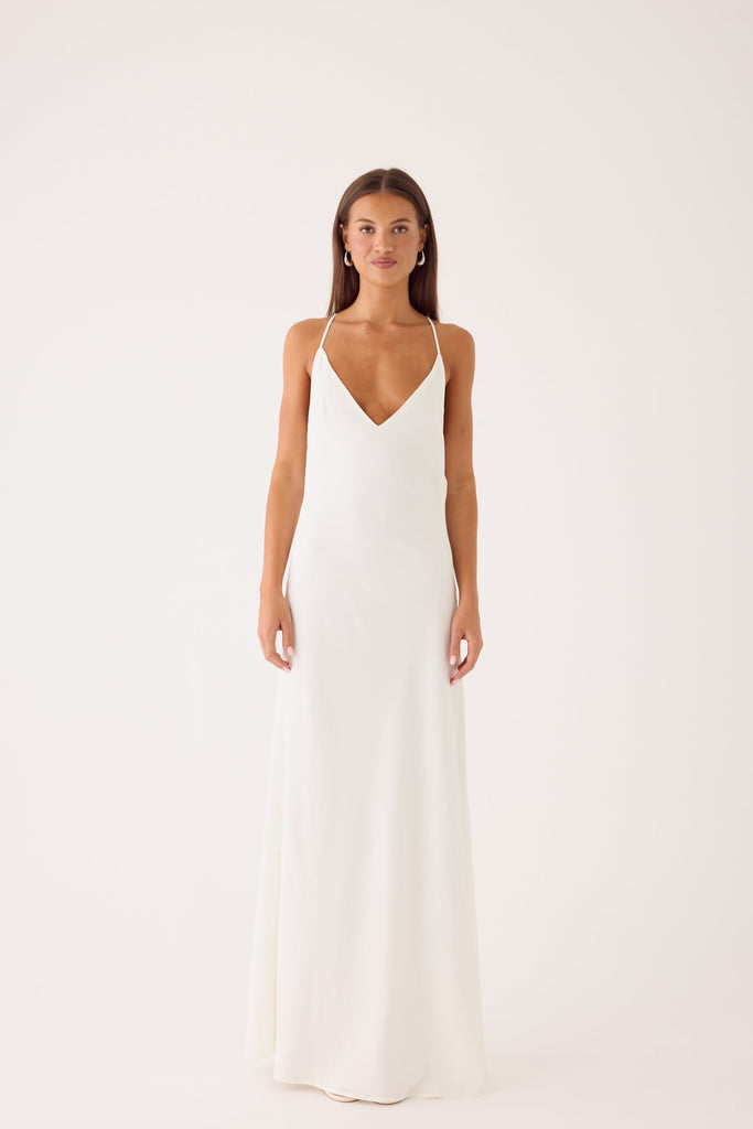 Bailie Maxi Dress - White