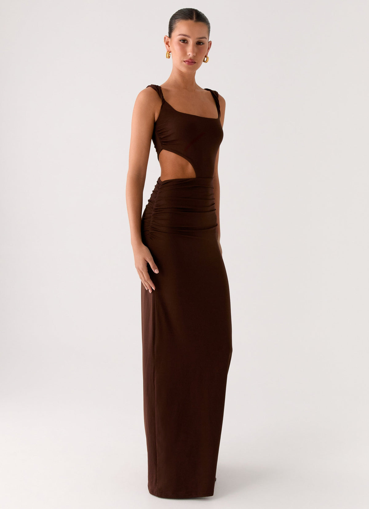 Balvin Cut Out Maxi Dress
