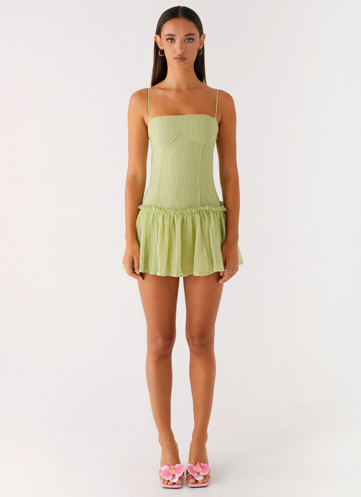 Bambini Mini Dress - Green Peppermayo US Bambini Mini Dress - Green Peppermayo US