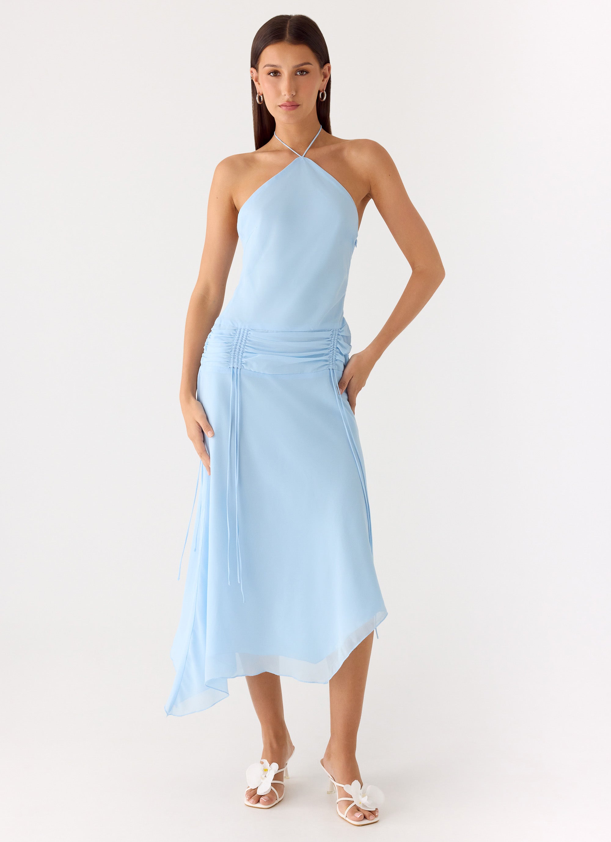Becerra Chiffon Midi Dress