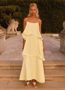 Becka Maxi Dress - Yellow
