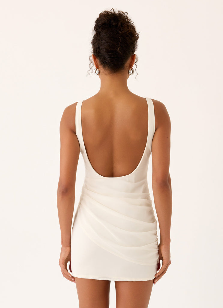 Bellini Babe Mini Dress - Ivory Ivory / US 12 Bellini Babe Mini Dress - Ivory Ivory / US 12