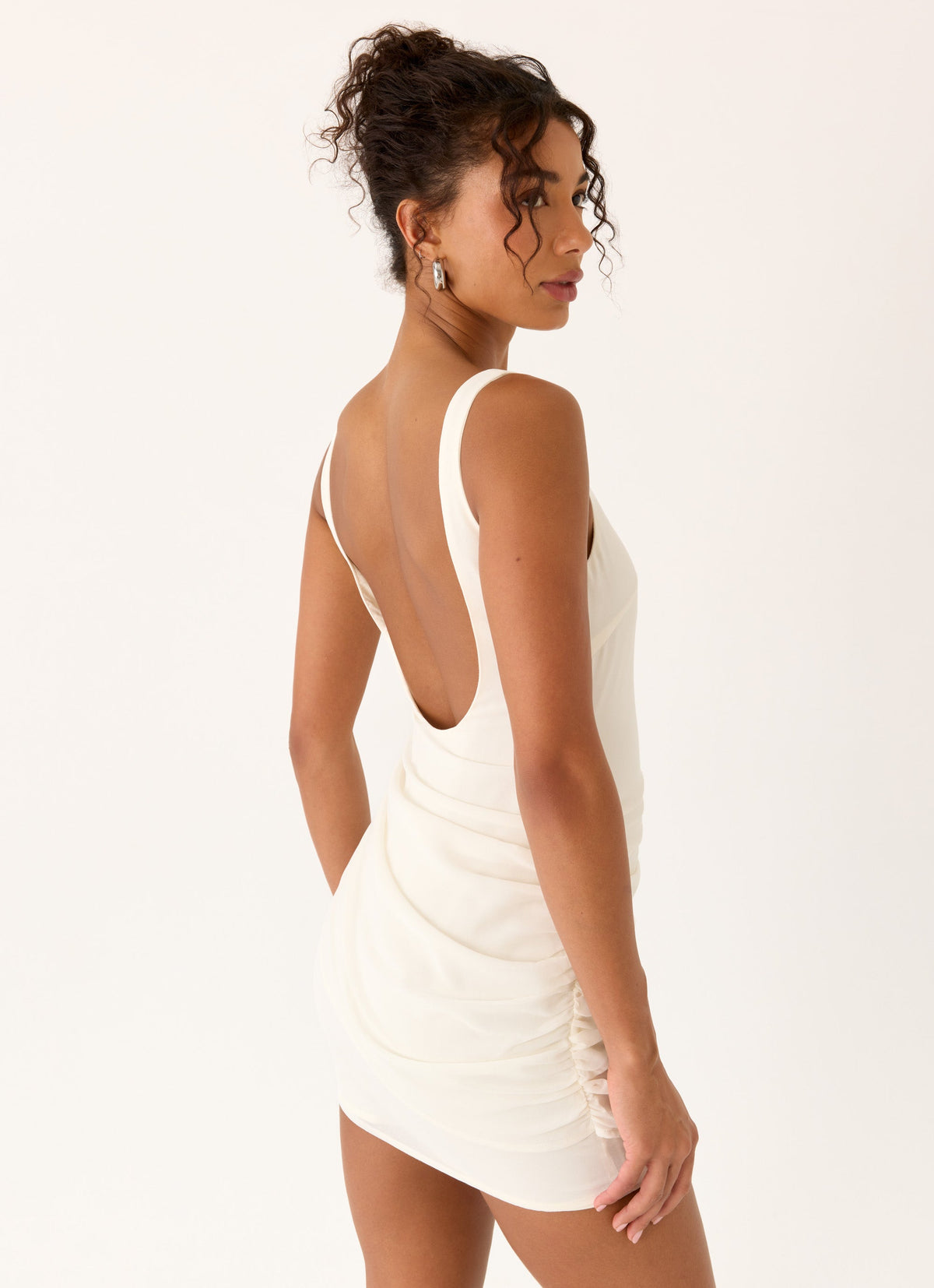 White Sorority Dress | Bellini Babe Mini Dress