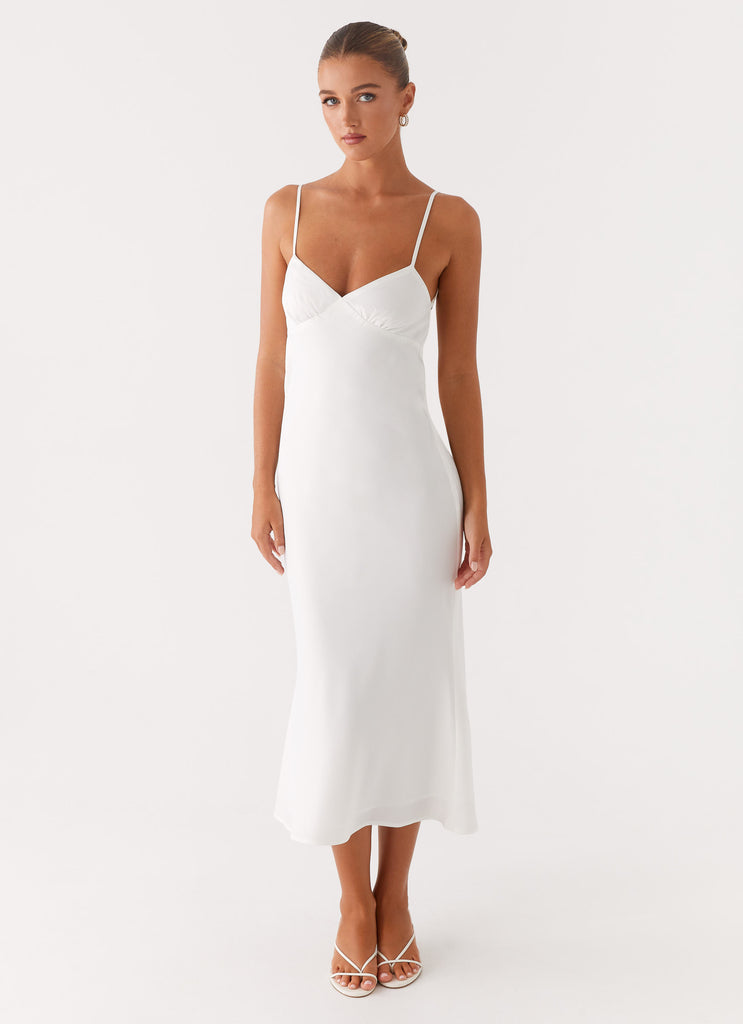 Bentley Midi Dress - White White / US 18 Bentley Midi Dress - White White / US 18