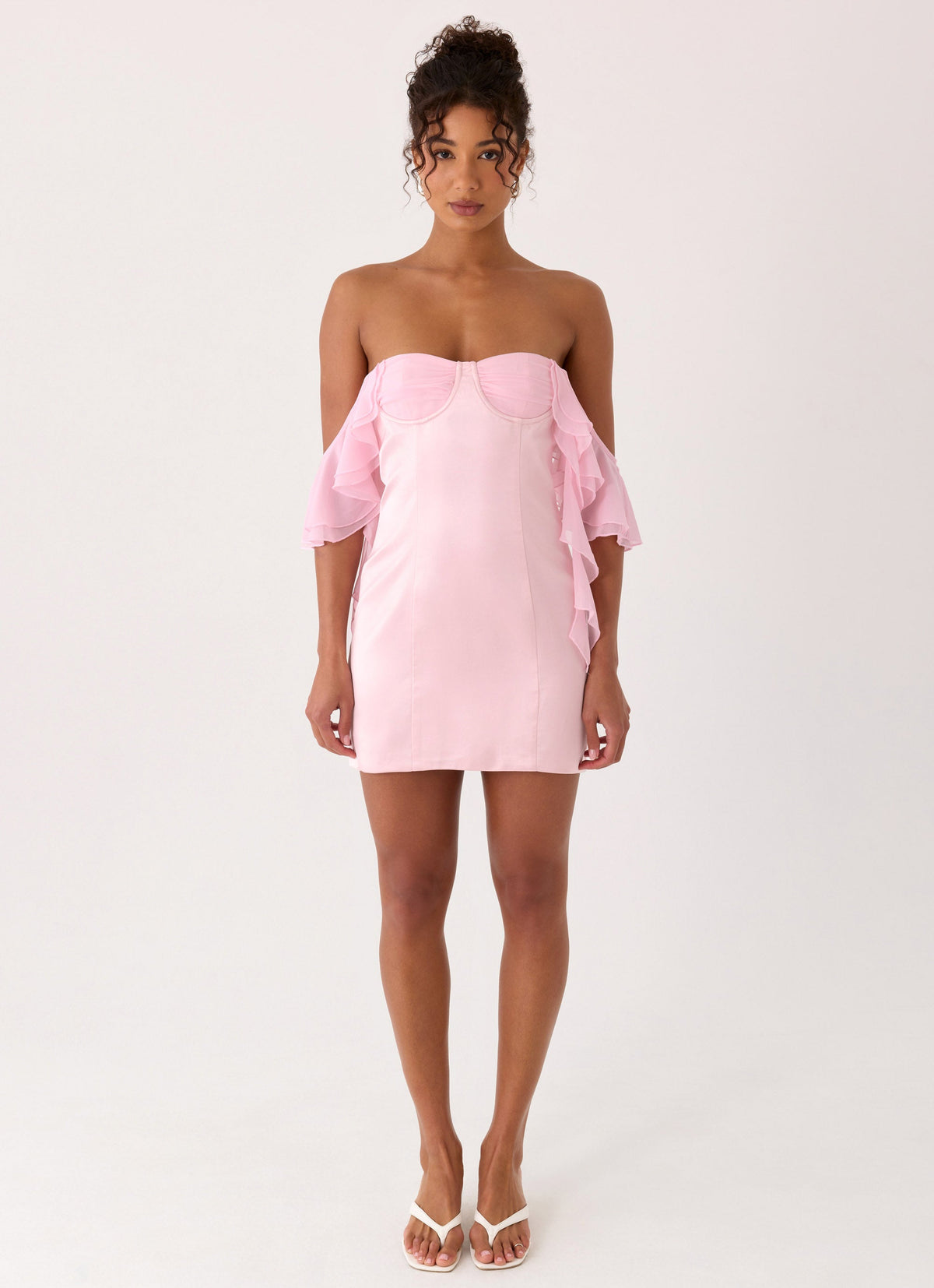 superdown pink strapless dress Ryleigh Maxi Always on the pulse of the latest styles Sorority Rush Dress | Bex