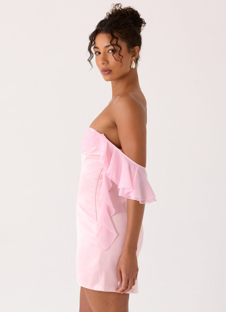 electric avenue strapless mini dress pink electric avenue strapless mini dress pink Electric Avenue Strapless Mini Dress Pink