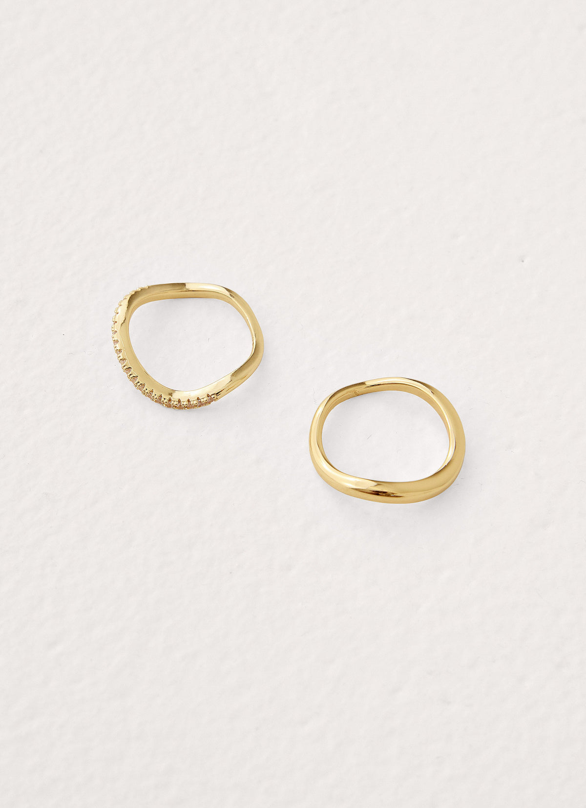 Bexley Ring Stack - Gold