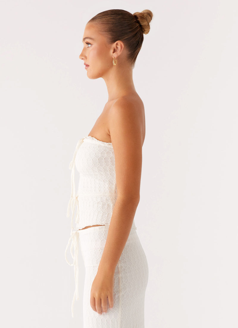 Blakely Tube Top - Ivory