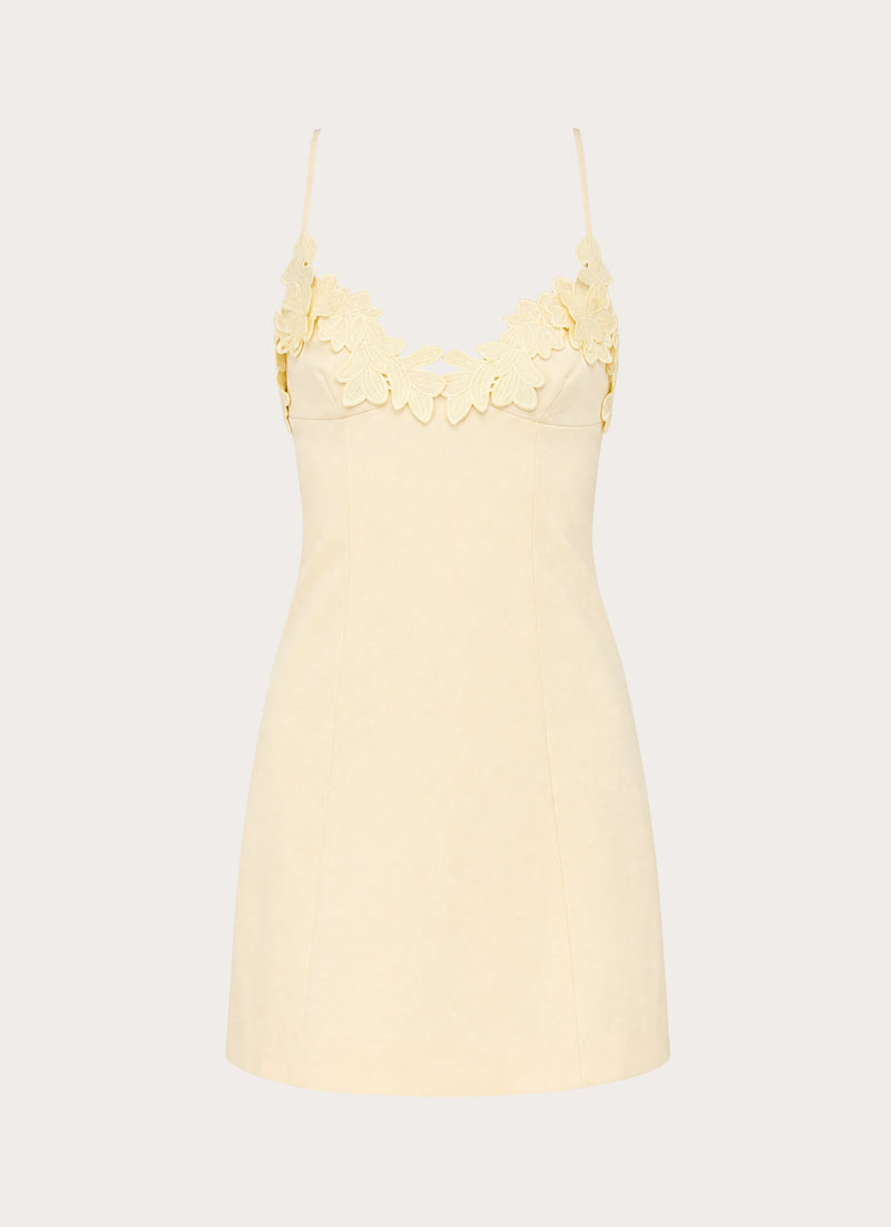 Brave Sound Mini Dress - Yellow
