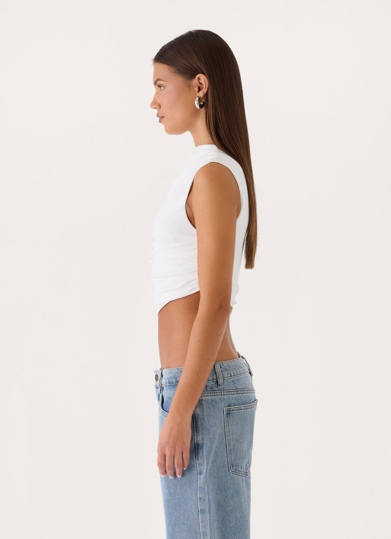 Briege Top - White