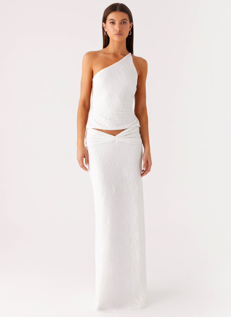 Briene Maxi Skirt - White