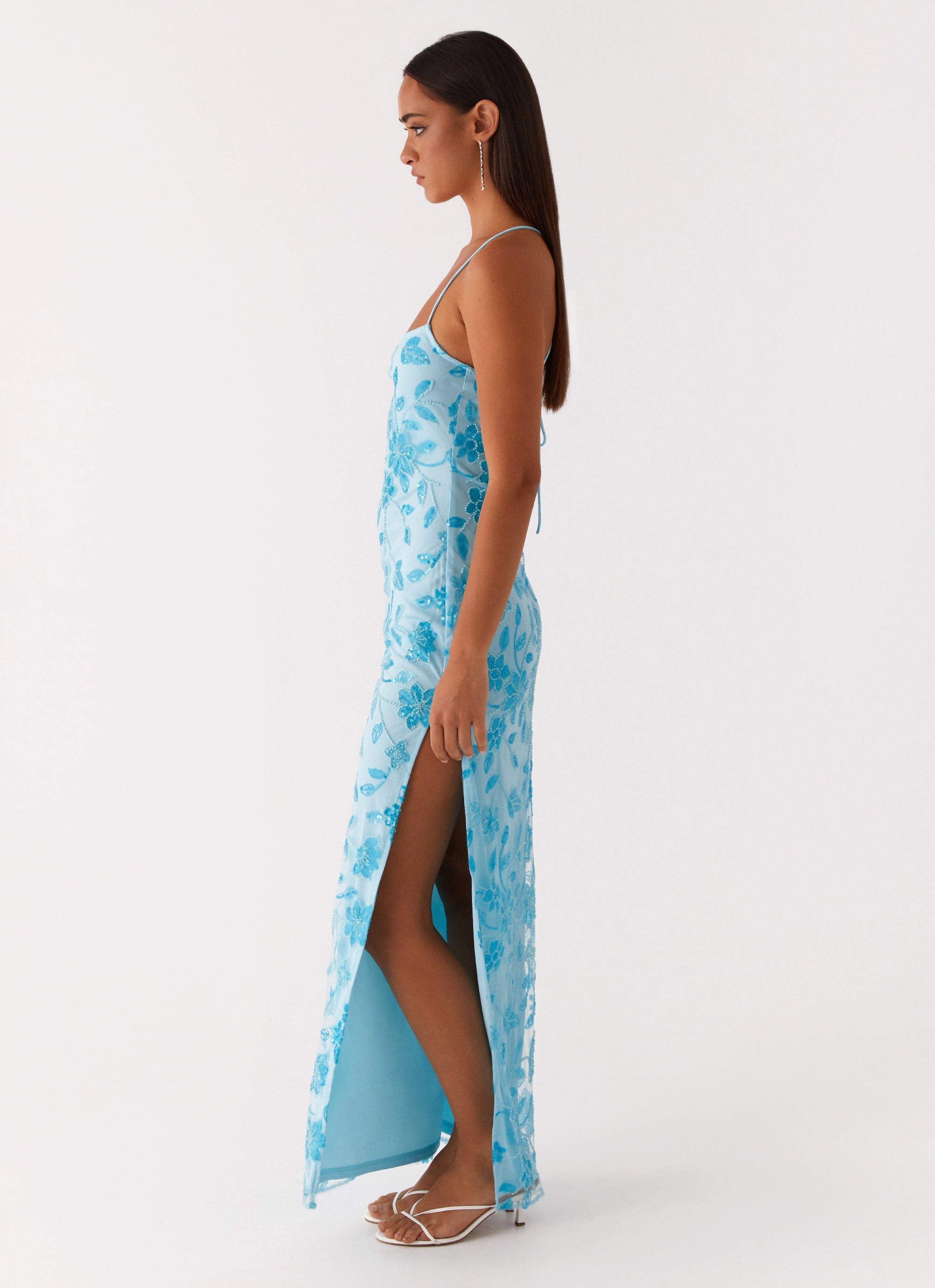 Bright Lights Beaded Maxi Dress