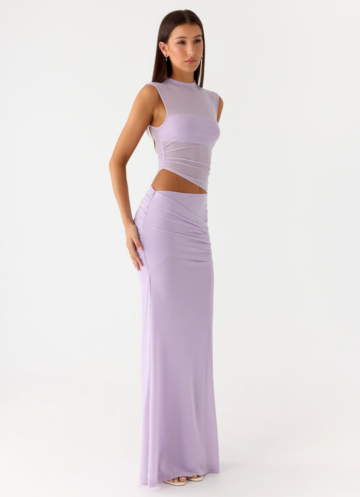 Briony Maxi Dress - Lavender Lavender / US 16 Briony Maxi Dress - Lavender Lavender / US 16