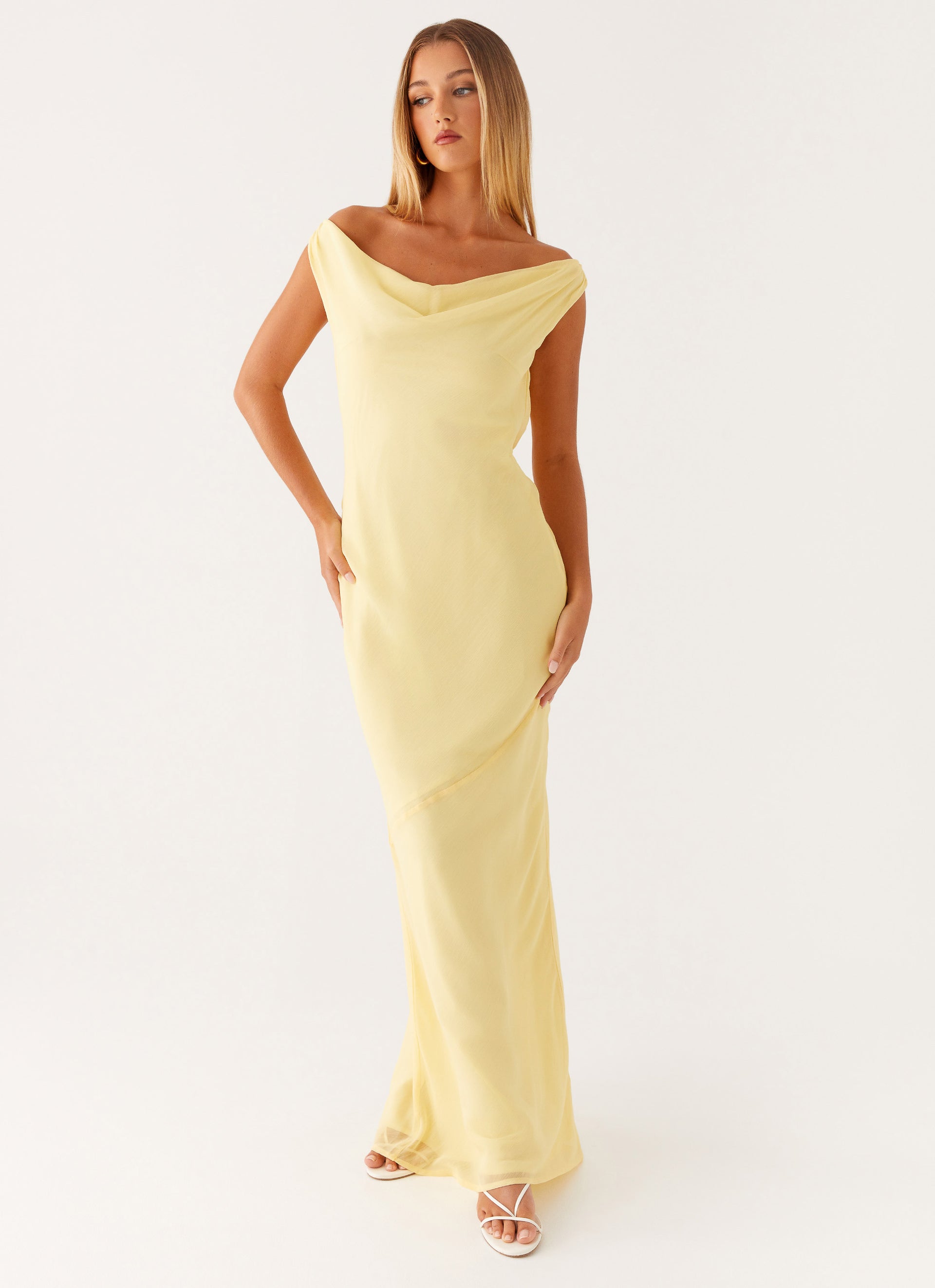 Brittany Chiffon Maxi Dress