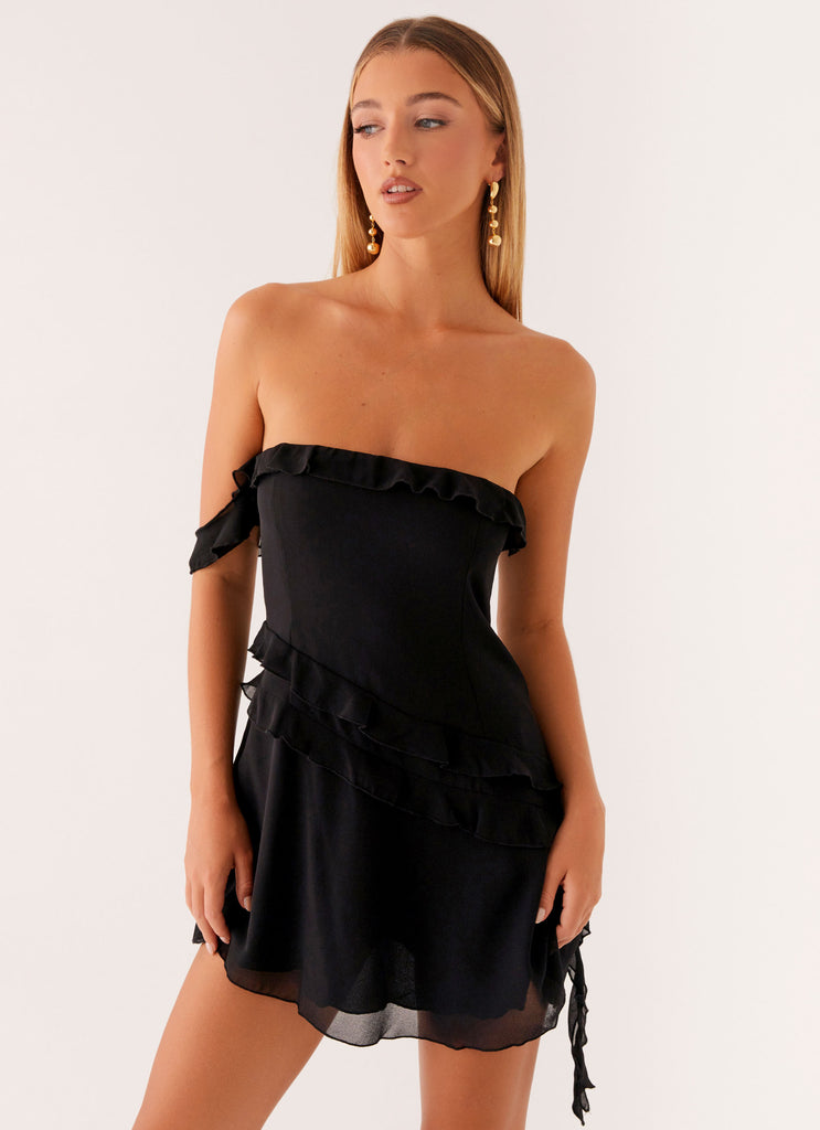 peppermayo black mini dress Brodie Mini Dress